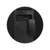 ENCEINTE LED OVALE NOIRE
