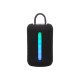 ALTAVOZ LED REDONDO NEGRO