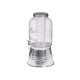 JARRA CON SOPORTE Y ENFRIADOR 3800ML PLATA