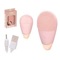 SPAZZOLA VISO ELETTRICA OVALE ROSA