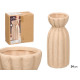 VASE SAHARA RAYURES LARGES TERRE MOYEN