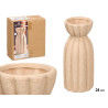 VASE SAHARA RAYURES LARGES TERRE MOYEN