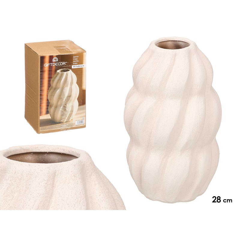 JARRON SAHARA ESPIRAL BLANCO GRD