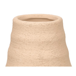 VASE SAHARA BOUTEILLE RAYURES TERRE MOYEN