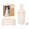 VASO SAHARA BOCCA STRETTA BIANCO MEDIO