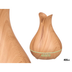 HUMIDIFICADOR COLOR MADERA USB 400ML