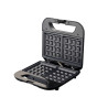 WAFFLE MAKER SEMPLICE NERO 750W