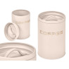 FRASCO CAFE LETRAS RELEVO CREME