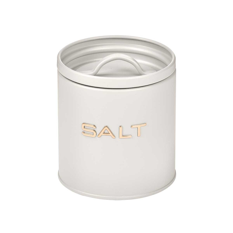 POT SEL RELIEF LETTRES BLANC