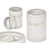 TARRO AZUCAR LETRAS RELIEVE BLANCO