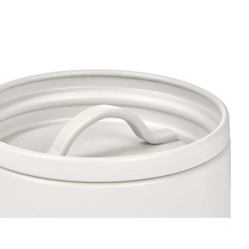 POT À SUCRE AVEC LETTRES EN RELIEF BLANC