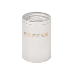 FRASCO CAFE LETRAS RELEVO BRANCO