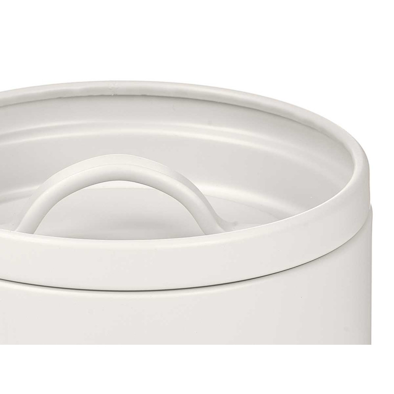 POT À AIL AVEC LETTRES EN RELIEF BLANC