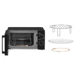 MICROONDAS GRILL 20 LTR 800W NEGRO