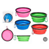 COMEDOURO BEBEDOURO SILICONE 17,5CM SORT 4
