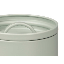 POT À SPAGHETTIS AVEC LETTRES EN RELIEF VERT MENTH