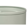 PORTAPANE VERDE MENTA LETTERING RILIEVO