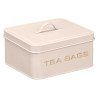 CREAM TEA BOX WITH 6 COMPARTMENTS AND RAISED LETTE