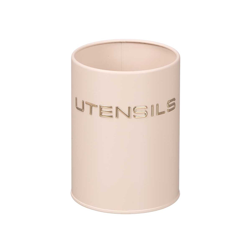PORTA-UTENSILIOS LETRAS RELEVO CREME