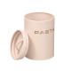 POT PÂTES LETTRES EN RELIEF CRÈME