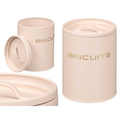 TARRO BISCUITS LETRAS RELIEVE CREMA