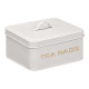 CAJA TE 6 HUECOS LETRAS RELIEVE BLANCO