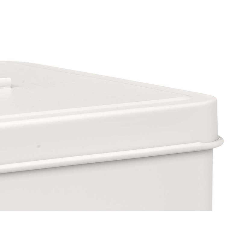 CAJA TE 6 HUECOS LETRAS RELIEVE BLANCO