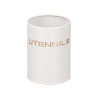 PORTE-USTENSILES LETTRES EN RELIEF BLANC