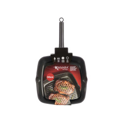 GRILL 30 CM NOIR FINITION MARBRE