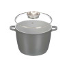 TALL ROUND FORGED INDUCTION CASSEROLE GREY 24CM