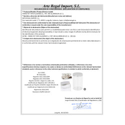 PET JAR ALUMINIUM LID 1L