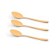 SET 3 CUCCHIAI DORATI