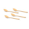 SET 4 CUCCHIAINI DORATI