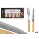 SET 16 PCS WOOD CUTLERY 