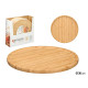ROUND BAMBOO TRAY 30X30CM