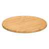 PLATEAU ROND EN BAMBOU 30X30CM