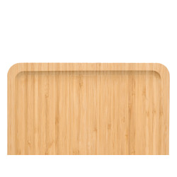 PLATEAU CARRÉ EN BAMBOU 30X30CM