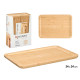 RECTANGULAR BAMBOO TRAY 34X24CM