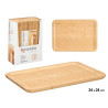 PLATEAU RECTANGULAIRE BAMBOU 34X24CM