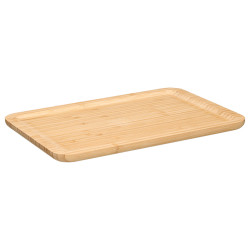 BANDEJA RECTANGULAR BAMBU 34X24CM