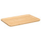 BANDEJA EM BAMBU RETANGULAR 34X24CM
