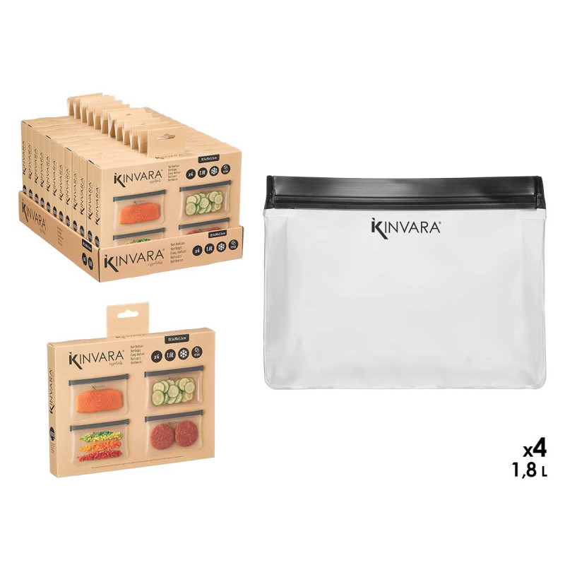 SET 4 SACOS PEVA 1800ML