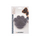 BROSSE DENTS EMPREINTE MÉTALLISÉ GRIS