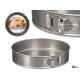 MOULE ROND ACIER GRIS 28CM