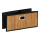 ORGANIZADOR QUADRADO BAMBU PRETO