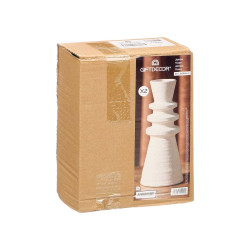 MODERN SAHARA WHITE VASE MEDIUM