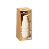 VASE SAHARA BOUTEILLE RAYURES BLANCHES GRD