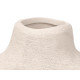 JARRON MODERNO AGUJERO BLANCO TERRACOTA PEQ