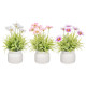 VASO FIORI ASS 3 COL 23CM