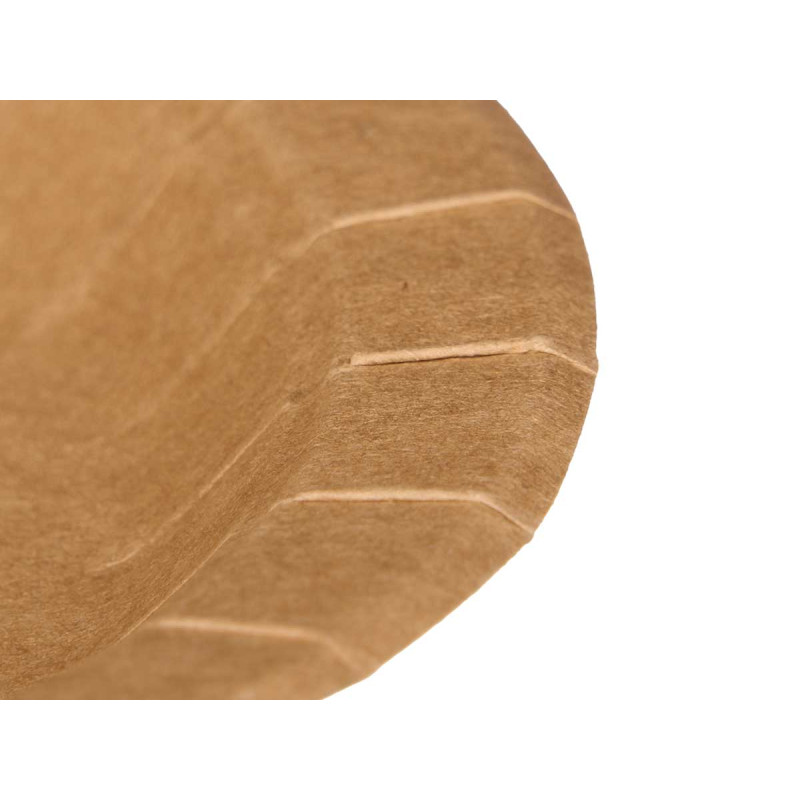 SET 24 KRAFT PLATES 18 CM